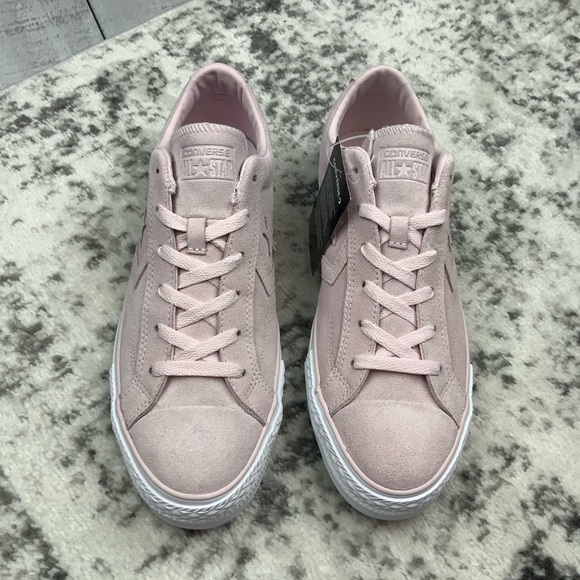 NIB Converse Star Player Ox pink suede women’s - Picture 2 of 7